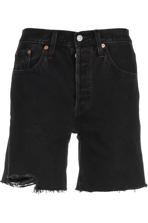 Levi's Jeans '501® MID THIGH SHORT BLACKS