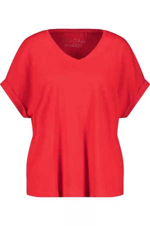 Samoon Kvinna T-shirts - T-shirt