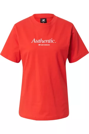 New Balance Kvinna T-shirts - T-shirt