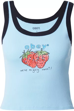 Obey Kvinna Spetstoppar - Topp 'WE’RE MIGHTY SWEET