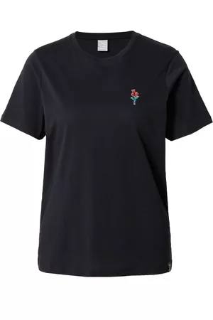 Iriedaily Kvinna T-shirts - T-shirt 'Rosepeace