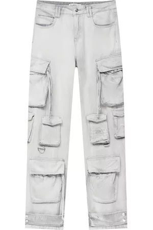 Pull&Bear Kvinna Cargo jeans - Cargojeans