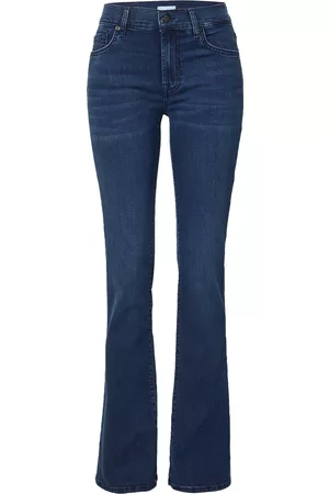 7 for all Mankind Kvinna Bootcut jeans - Jeans 'Park Avenue