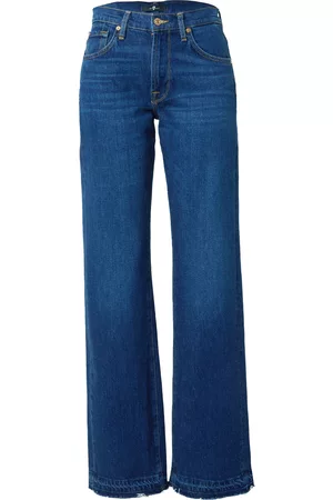 7 for all Mankind Kvinna Straight jeans - Jeans 'TESS