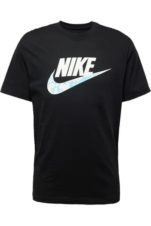 Nike Air Max kortärmad t-shirt för män, svart, S : : Mode