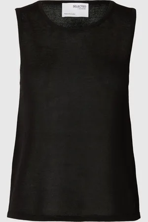 SELECTED Broderad topp 