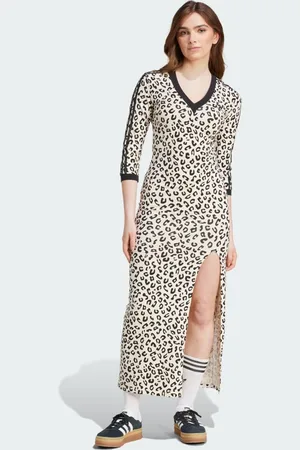 adidas Leopard 3-Stripes Maxiklänning