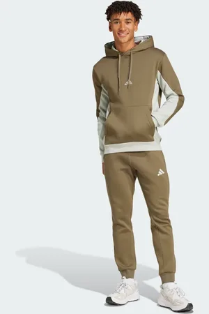 adidas Sportswear Fleece Colorblock Hooded Träningsställ
