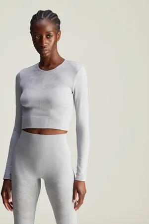 adidas By Stella McCartney TrueStrength Seamless Long Sleeve Yoga Topp