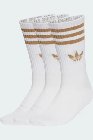 adidas 3-Stripes Crew Strumpor 3-pack
