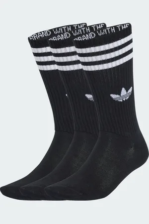 adidas 3-Stripes High Crew Strumpor 3-pack