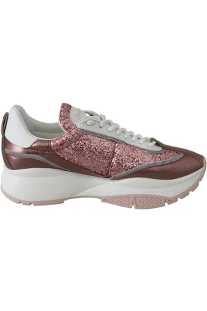 Jimmy Choo Dam Candyfloss Läder Raine Sneakers