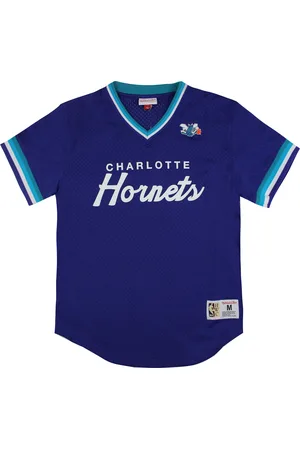 Mitchell & Ness Charlotte Hornets Special Script Mesh T-shirt för herrar