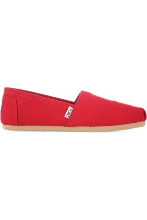 TOMS Classics Canvas Pumps i rött för kvinnor