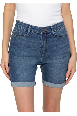 Enzo | Skinny jeansshorts för kvinnor