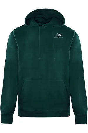 New Balance Lång Pullover Mens Essentials Broderad Hoodie MT11550 TKK