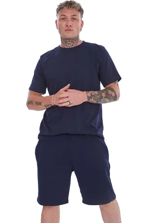 Enzo Kruze Set med T-shirt och shorts för herrar