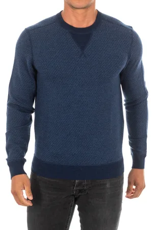 Hackett Långärmad rundhalsad tröja för män HM701844