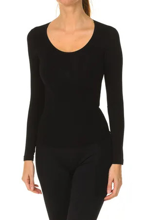 Intimidea Långärmad shaping t-shirt för kvinnor 212593