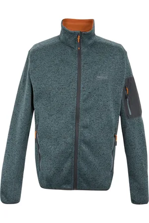 Regatta Mens Newhill Marl Fleecejacka med full dragkedja (stormigt väder)