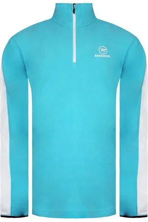Rossignol Långärmad Halv Zip Up Herrtröjor i Micro Fleece RL3ML12 771