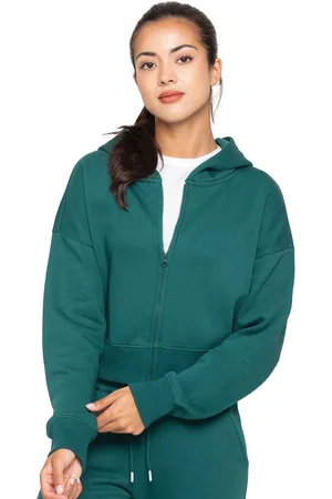 Enzo | Dam Crop Zip Hoodie