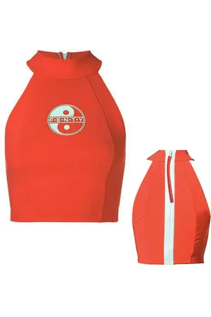 PUMA X Fenty Crop Halter Top - Dam