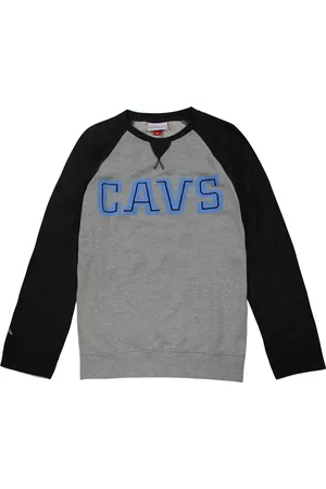 Mitchell & Ness Cleveland Cavaliers NBA Turf Fleece Crew Pullover Sweatshirt för herrar