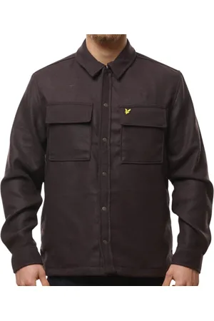 Lyle & Scott Vanlig Sediment Overshirt Jacka