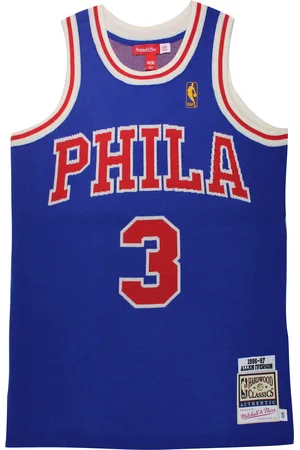 Mitchell & Ness X CLOT M&N Philadelphia 76ers stickad tröja