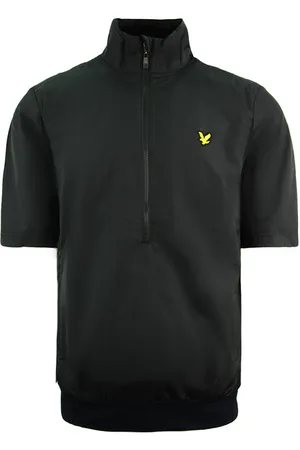 Lyle & Scott Dolar Mens Black Golf Jacket