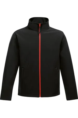 Regatta Standout Mens Ablaze Printable Softshell Jacka ( /Klassisk Röd)