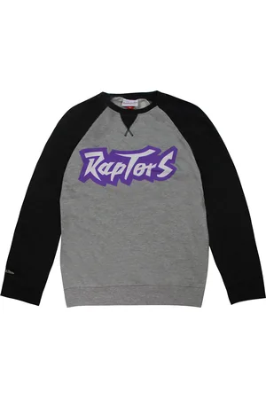 Mitchell & Ness Toronto Raptors NBA Turf Fleece Crew Sweatshirt för herrar