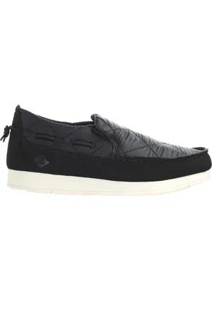 Sperry Moc-Sider Nylon Svarta skor för herrar