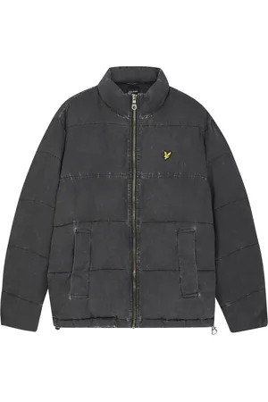 Lyle & Scott Varm, vadderad pufferjacka med tunnel för herrar