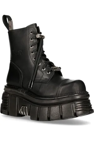 New Rock Stövlar i läder - M-NEWMILI083-S21