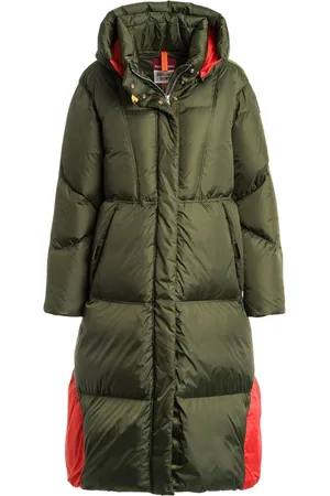 Parajumpers Liu Rosemary Green Lång dunjacka