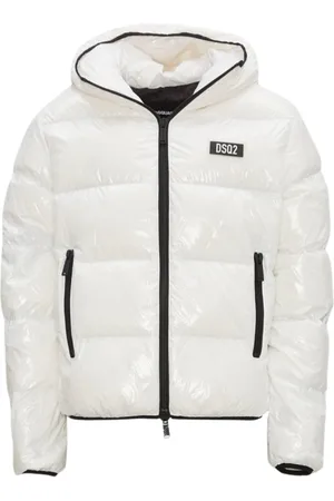 Dsquared2 Patch Logo Glänsande dunjacka