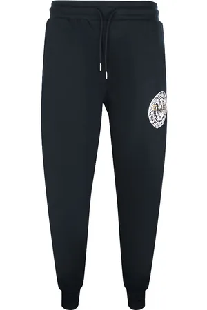 Roberto Cavalli Circle Tiger Logo Sweatpants