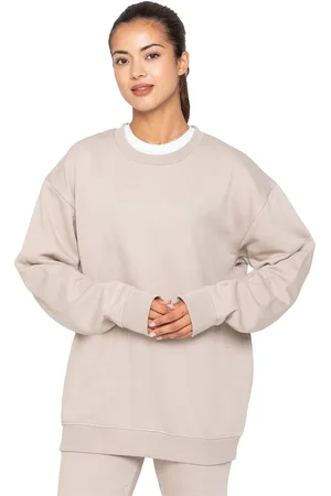 Enzo | Dam överdimensionerad sweatshirt - havremjöl