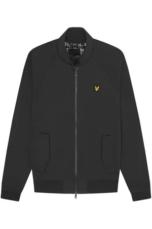 Lyle & Scott Branded Emblem Gunmetal Grey Soft Shell Jacka