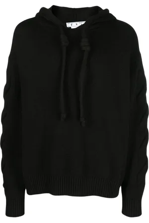 OFF-WHITE 3D Diag Stickad Hoodie