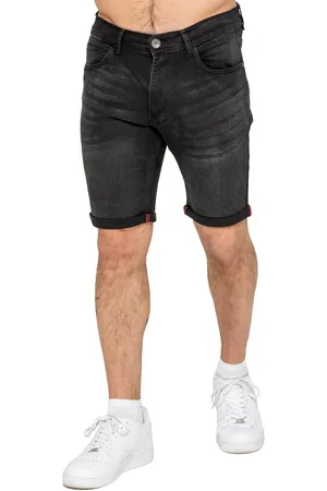 Enzo | Herr Stretch Denim Shorts