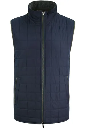 Hackett Reversible Channel Gilet för herrar i marinblå
