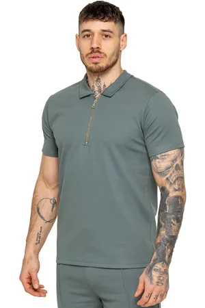 Enzo | Herr Zip-up Pikétröja