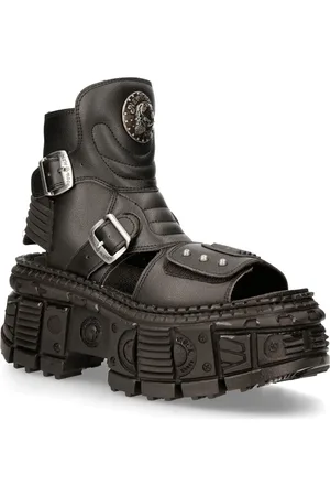 New Rock VEGAN läderkänga Sandaler-BIOS106-V3