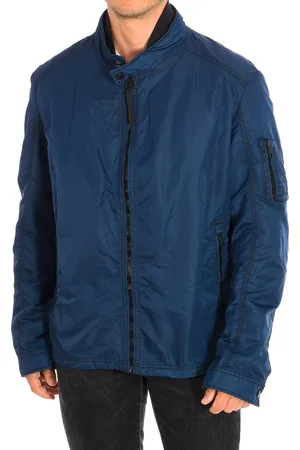 Strellson Jacka i casual stil med innerfoder och hög krage 10001043 man