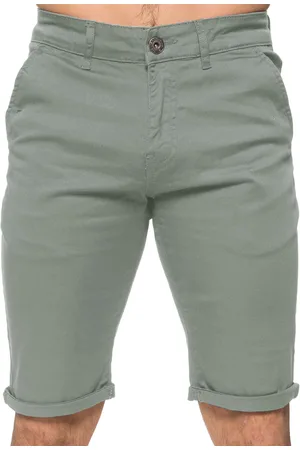 Enzo Slim Fit Stretch Chino Shorts för män