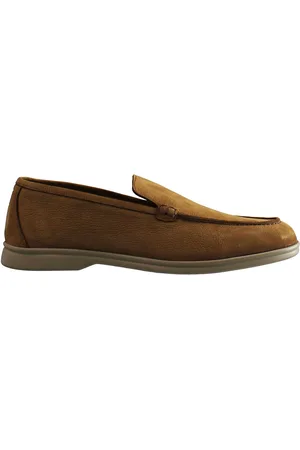 Hackett Hackett HR Mocassin Bruna skor för herrar