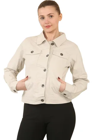 Enzo Dam Stretch Denim Jacka